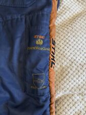 stihl chainsaw trousers for sale  Shipping to Ireland