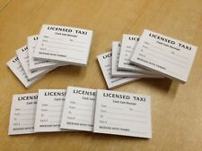 Taxi receipts 1200 for sale  READING
