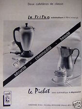 Publicité 1960 cafetières d'occasion  Compiègne