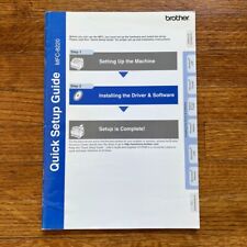 Guía de configuración rápida de impresora láser Brother MFC-8220 solo manual, usado segunda mano  Embacar hacia Argentina