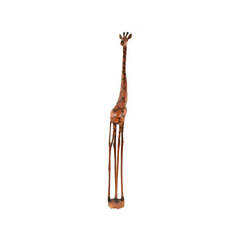 Giraffe wood carving for sale  USA