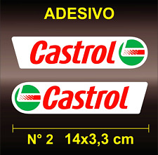 Adesivi sticker castrol usato  Agrigento