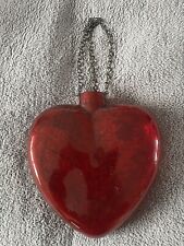 Valentines red glass for sale  YARM