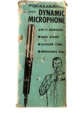 Usado, Microfone dinâmico realista MC-1000 na caixa original (vintage) comprar usado  Enviando para Brazil