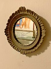 Beautiful Florentine Round Wall Mirror, used for sale  Canada