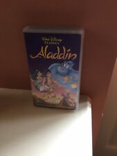 Aladdin vhs for sale  HUNTINGDON