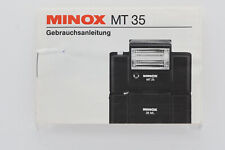 Minox bedienungsanleitung clas gebraucht kaufen  Mettingen