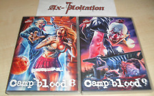 Camp Blood Parts 7+8+9+10 / Slasher Clown Horror / 2 x DVDs sem cortes comprar usado  Enviando para Brazil