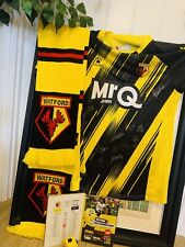 Watford signed shirt for sale  MARLBOROUGH