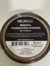 MicaBeauty Makeup Mineral Foundation Powder #MF-12 Mocha, used for sale  Shipping to South Africa