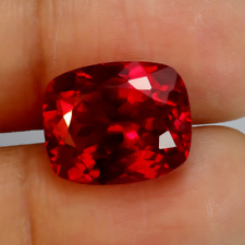10 Ct+ Natural Red Painite Cushion Burmese Loose Certified Untreated Gemstone for sale  Shipping to South Africa