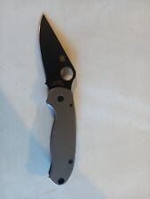 Spyderco para flytanium for sale  Akron