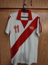 Camiseta deportiva de fútbol de River Plate temporada 84/85 de Adidas , usado segunda mano  Argentina 