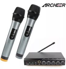 Sistema de micrófono inalámbrico Archeer UHF. ¡Ideal para algunos karaoke serios! segunda mano  Embacar hacia Argentina