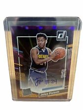 2023-24 Panini Donruss Jalen Picket Rated Purple Rookie Auto /30 for sale  Shipping to South Africa