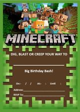 Minecraft birthday party for sale  SUNDERLAND