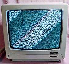 Vintage Panasonic 13" Color TV CTM-1340R Retro Gaming CRT Television TESTED, käytetty myynnissä  Leverans till Finland
