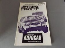 1970 silverstone programme for sale  ST. IVES