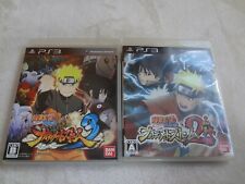 Usado, PS3 Naruto Shippuden Ultimate Storm 2 3 2 "Softs" Conjunto PlayStation 3 Testado Trabalho comprar usado  Enviando para Brazil