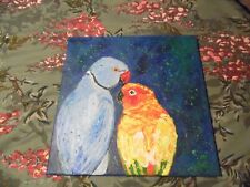 Hand painted parrot for sale  ASHTON-UNDER-LYNE