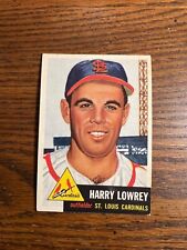 Used, 1953 TOPPS BASEBALL CARD #16 HARRY LOWREY EXMT!!!!!!!!! for sale  Shipping to South Africa