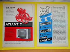Pubblicità advertising 1960 usato  Italia