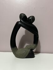 Black soapstone couple for sale  WIGAN