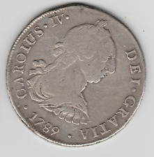 Usado, 8 Reales 1789 POTOSI PR BOLIVIA CAROLUS IV (moneda grande) segunda mano  Embacar hacia Argentina