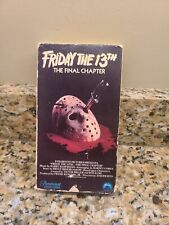 Friday the 13th - Part 4: The Final Chapter (VHS, 1994) ENVÍO GRATUITO segunda mano  Embacar hacia Mexico