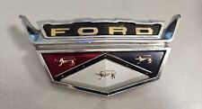 1960 FORD GALAXIE CAPÔ EMBLEMA ORNAMENTO FABRICANTE DE EQUIPAMENTO ORIGINAL FOMOCO comprar usado  Enviando para Brazil