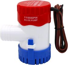 1100GPH 12V Electric Bilge Pump For Boat Marine Submersible Sump Water Transfer for sale  Shipping to South Africa
