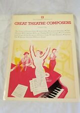 Great theater composers for sale  Denver