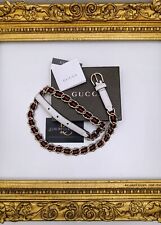 Gucci cintura catena usato  Crema