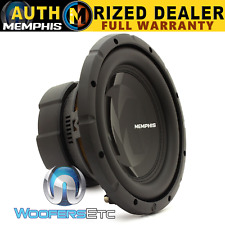 CAIXA ABERTA MEMPHIS PRX104 10" 250W RMS 500W MAX SINGLE 4-OHM SUBWOOFER BAIXO comprar usado  Enviando para Brazil