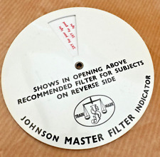 Johnson master filter for sale  NEWARK