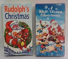 A Walt Disney Christmas & Rudolph's Christmas, VHS Movies for sale  Canada