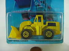 MATTEL HOT WHEELS 1986 ISSUE CAT WHEEL LOADER YELLOW WITH WHEELS NEW NBP for sale  Shipping to South Africa