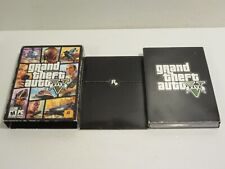 GRAND THEFT AUTO FIVE 5 ROCKSTAR 7 DISCOS WIN PC DVD MAPA 100% COMPLETO CAPA DESLIZANTE comprar usado  Enviando para Brazil