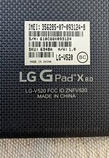 Tablet LG G Pad X V520 8.0" 32GB 4G azul Android (WiFi + AT&T) Excelente estado. segunda mano  Embacar hacia Argentina