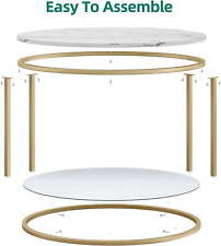 coffee marble table tier 2 for sale  USA