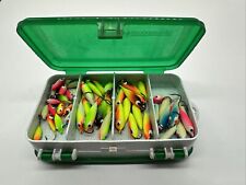 Woodstream Fishing Tackle Box Vintage 2 - compartments, used for sale  Shipping to South Africa
