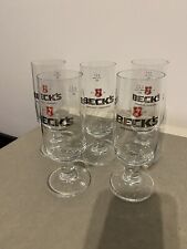 Becks bier glas gebraucht kaufen  Herzogenrath