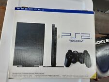 Playstation 2 Negro Delgado CAJA VACÍA Y SOLO MANUALES - Sistema de consola PS2 Sony segunda mano  Embacar hacia Argentina