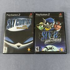 Sly Cooper 1 + Sly 2 Band of Thieves Sony PlayStation 2 PS2 Manual completo en caja original, usado segunda mano  Embacar hacia Argentina