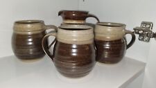 Pottery mugs brown for sale  GRANGEMOUTH
