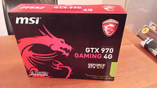 Używany, MSI Geforce GTX 970 Gaming 4G OC Edition DDR5 Używany Świetny stan PCI 3.0 na sprzedaż  Wysyłka do Poland