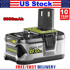 For RYOBI P108 18V One+ Plus High Capacity Battery 18 Volt Lithium-Ion New 6.0Ah for sale  Plainfield