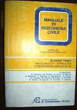 Manuale ingegneria civile usato  Caivano