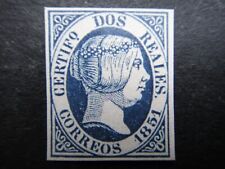 Spain 1851 stamps d'occasion  Expédié en Belgium