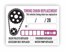 Timing chain replacement for sale  CREDITON